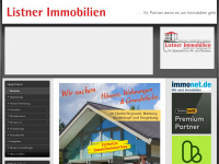 listner-immobilien.de Webseite Vorschau