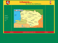 litauen-vilnius.de Webseite Vorschau