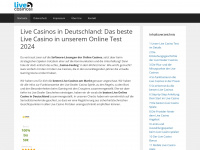 livecasinos.de Webseite Vorschau