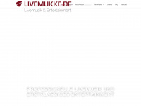 livemukke.de Webseite Vorschau