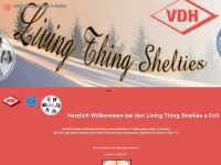 living-thing-shelties.de Webseite Vorschau