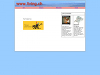 living.ch Webseite Vorschau