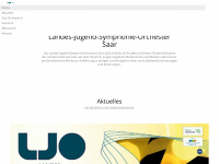 ljo-saar.de Webseite Vorschau