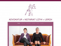 ll-advonot.ch Webseite Vorschau