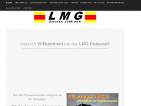lmg-donautal.de Webseite Vorschau
