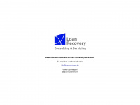 loan-recovery.de Webseite Vorschau