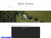 loasa.ch Webseite Vorschau