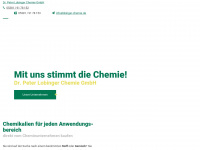 lobinger-chemie.de Webseite Vorschau