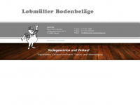 lobmueller-bodenbelaege.de Webseite Vorschau