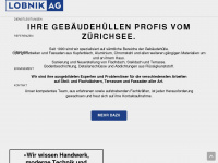 lobnikag.ch Webseite Vorschau