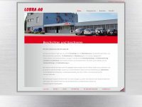 lobra.ch Webseite Vorschau