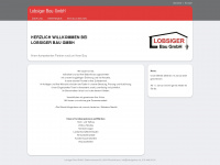 lobsigerbau.ch Webseite Vorschau