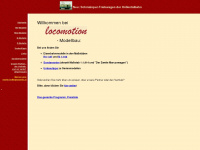 locomotion-hoffer.at Webseite Vorschau