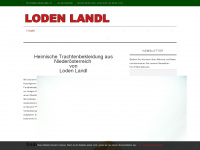 lodenlandl.at Webseite Vorschau