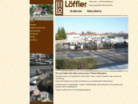 loeffler-grabmale.de Webseite Vorschau