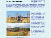 loehe-express.de Webseite Vorschau