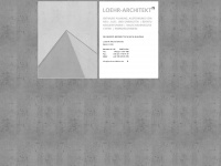 loehr-architekten.de Webseite Vorschau