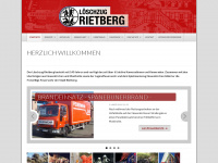 loeschzug-rietberg.de Webseite Vorschau