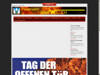loeschzug-willich.de Webseite Vorschau