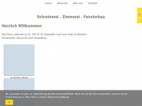 loetscher-holzbau.ch Webseite Vorschau