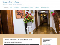 loewen-worb.ch Webseite Vorschau