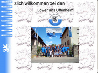 loewenfans-uffenheim.de Webseite Vorschau