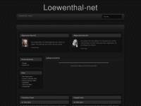 loewenthal-net.de Webseite Vorschau