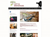 loft-in-winterhude.com Webseite Vorschau