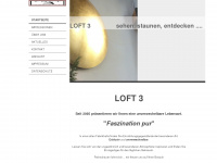 loft-3.de Webseite Vorschau