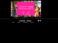 logo-mode.de Webseite Vorschau