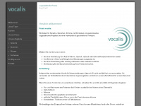 logo-vocalis.de Webseite Vorschau