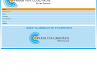 logopaedie-boehringen.de Webseite Vorschau