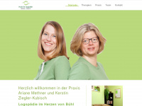 logopaedie-buehl.de Webseite Vorschau