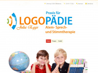 logopaedie-egge.de Webseite Vorschau