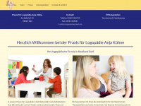 logopaedie-kuehne.de Webseite Vorschau