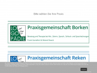logopaedie-reken.de Webseite Vorschau