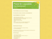 logopaedische-praxis-sommerweiss.de Webseite Vorschau