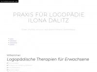 logopraxis-hamburg.de Webseite Vorschau
