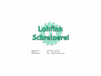 lohfink-schreinerei.de Webseite Vorschau