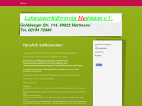 lohimettmann.de Webseite Vorschau