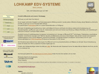 lohkamp.de Webseite Vorschau