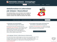lohn-abzuege.ch Webseite Vorschau