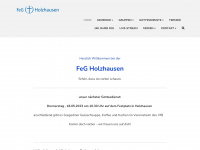 feg-holzhausen.de Webseite Vorschau