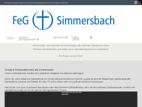 simmersbach.feg.de Webseite Vorschau