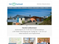 karlstadt.feg.de Webseite Vorschau
