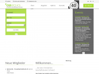 cgs-net.ch Webseite Vorschau