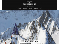 snowboard.at Webseite Vorschau