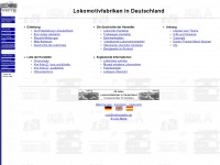 lokfabriken.de Webseite Vorschau