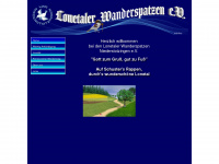 lonetaler-wanderspatzen.de Webseite Vorschau