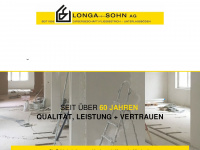 longa-gipser.ch Webseite Vorschau
